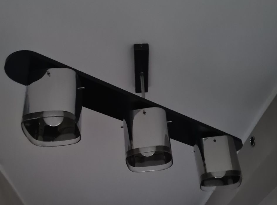 Lampa wisząca drewniana