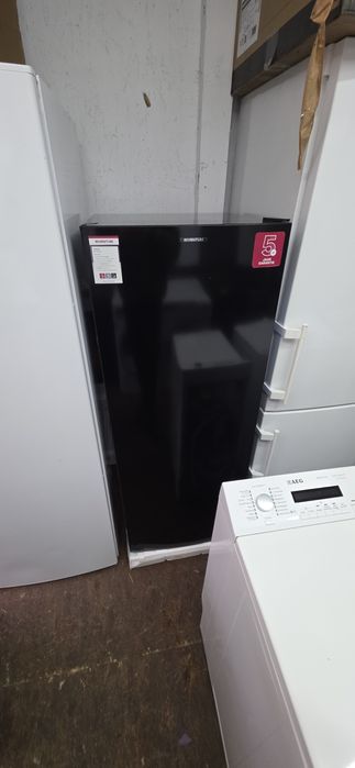 Nowa czarna Zamrażarka  161 L  143 cm NoFrost
