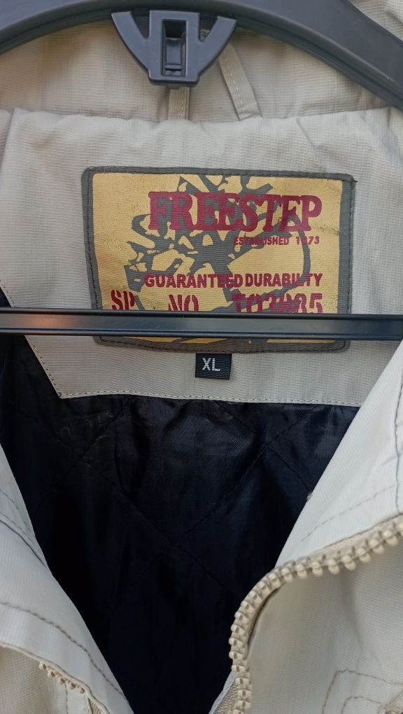 Męska kurtka XL jasnoszara