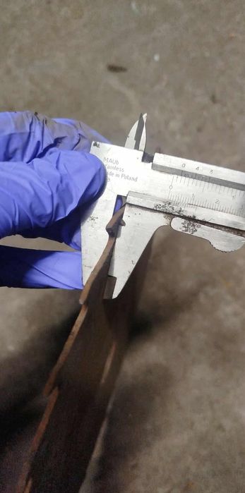 Tarcze do krajzegi, stal na noże PRL