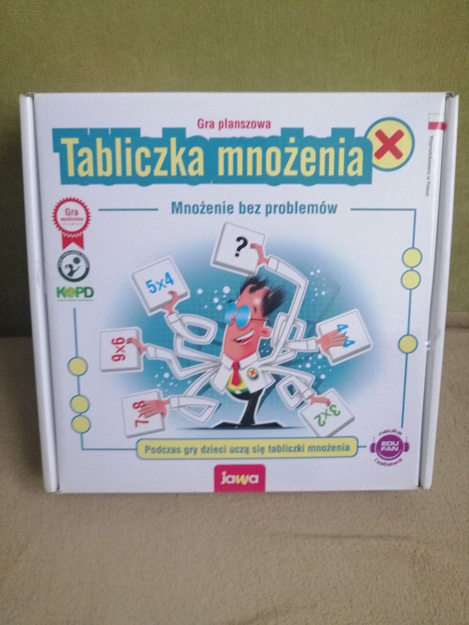 Tabliczka mnożenia gra planszowa