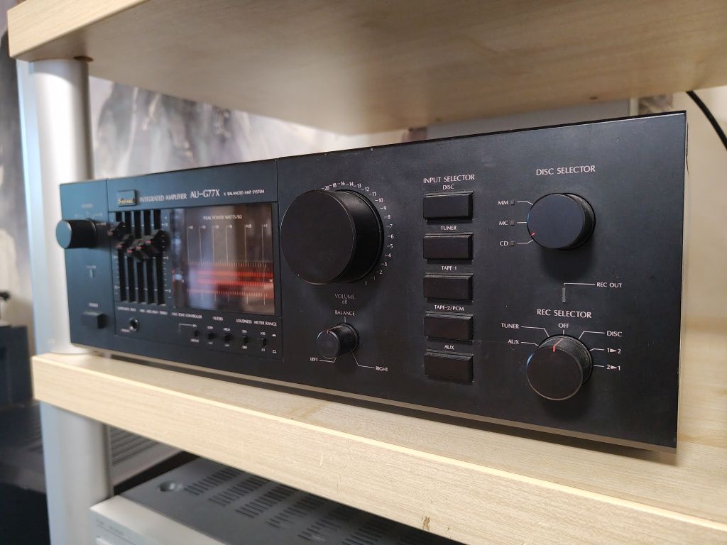 SANSUI AU-G77XII Integrated Stereo Amplifier Works