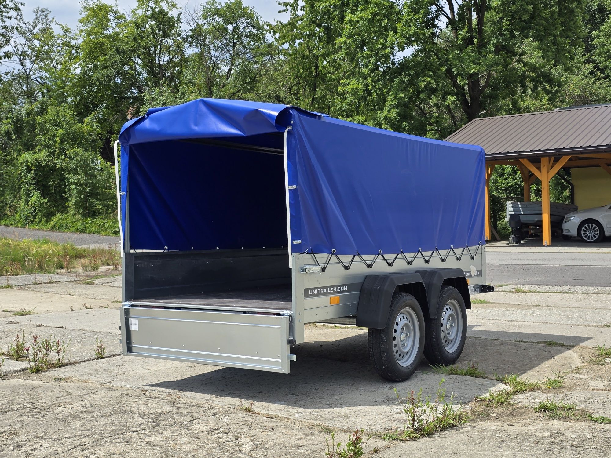 Wynajem przyczepki, kat. B, DMC 750 kg