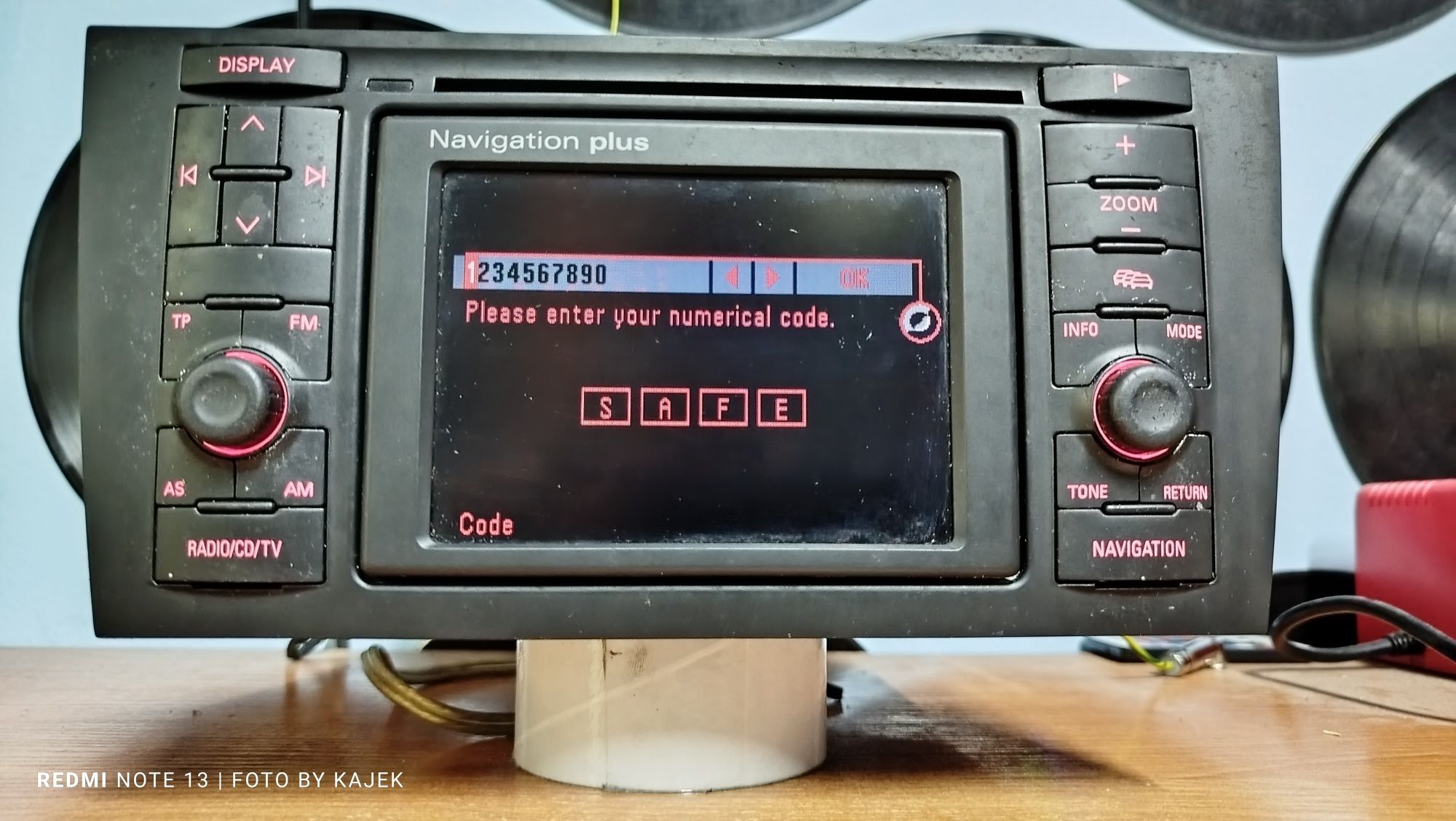 Radio Audi Navigation Plus A4