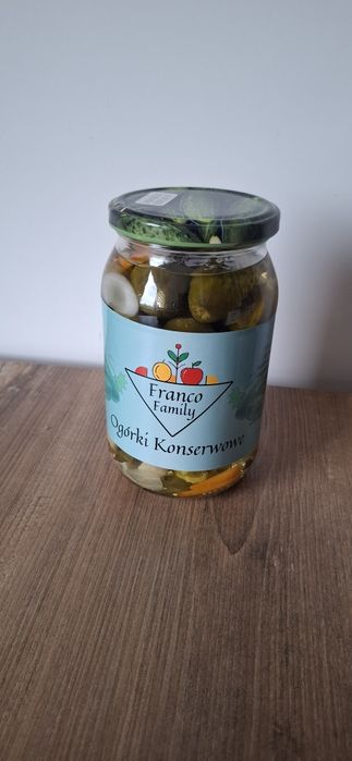 Ogorki konserwowe Franco Family 900ml