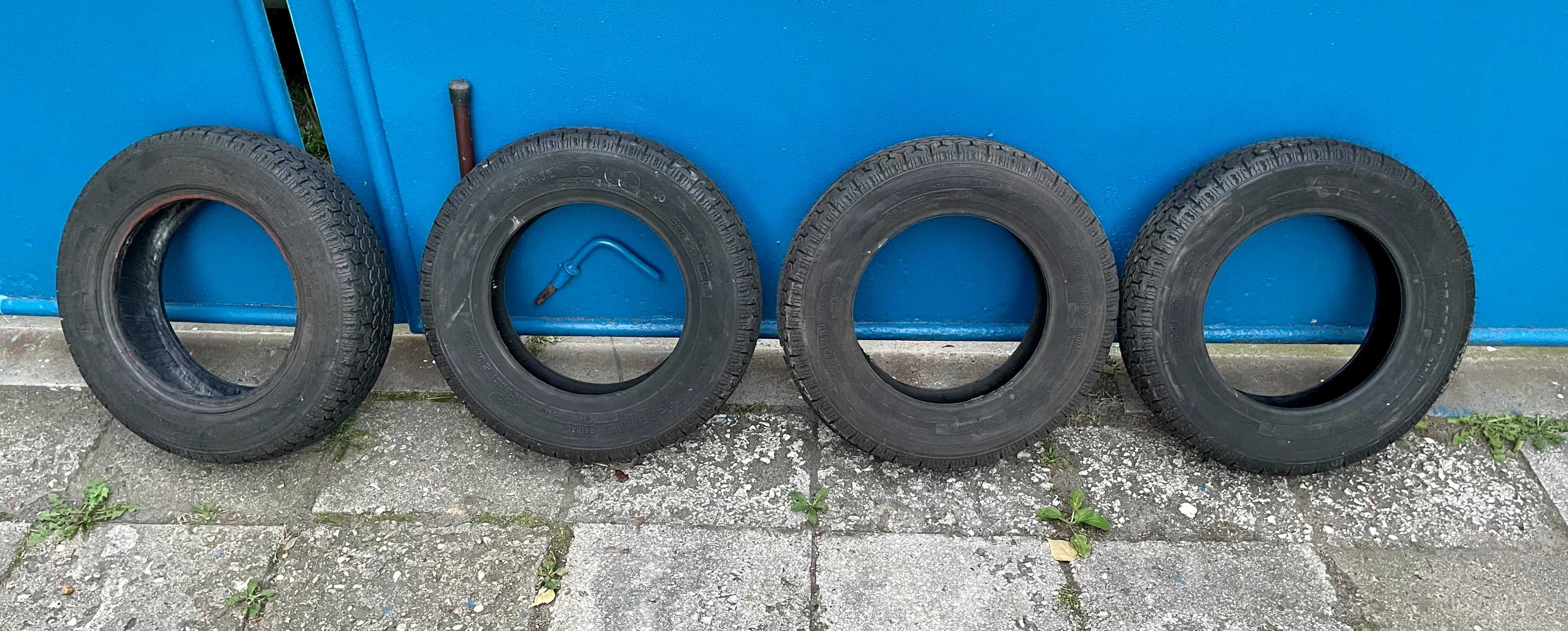 Opony z felgami zimowe nowe i całoroczne używane do Fiata 126p