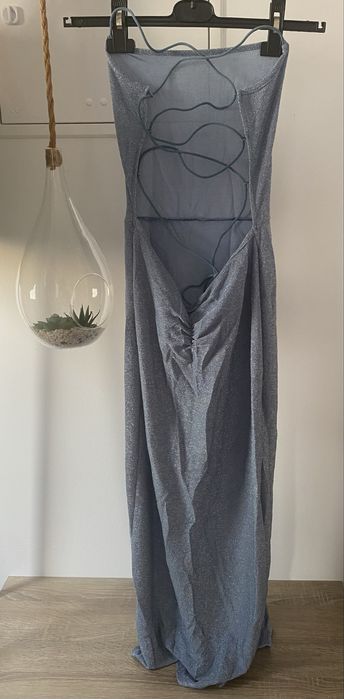 Vestido azul brilhante NOVO