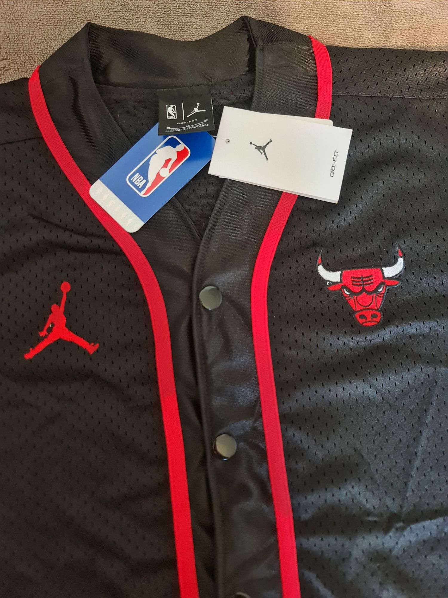 Koszulka rozpinana NBA Chicago Bulls rozmiar M