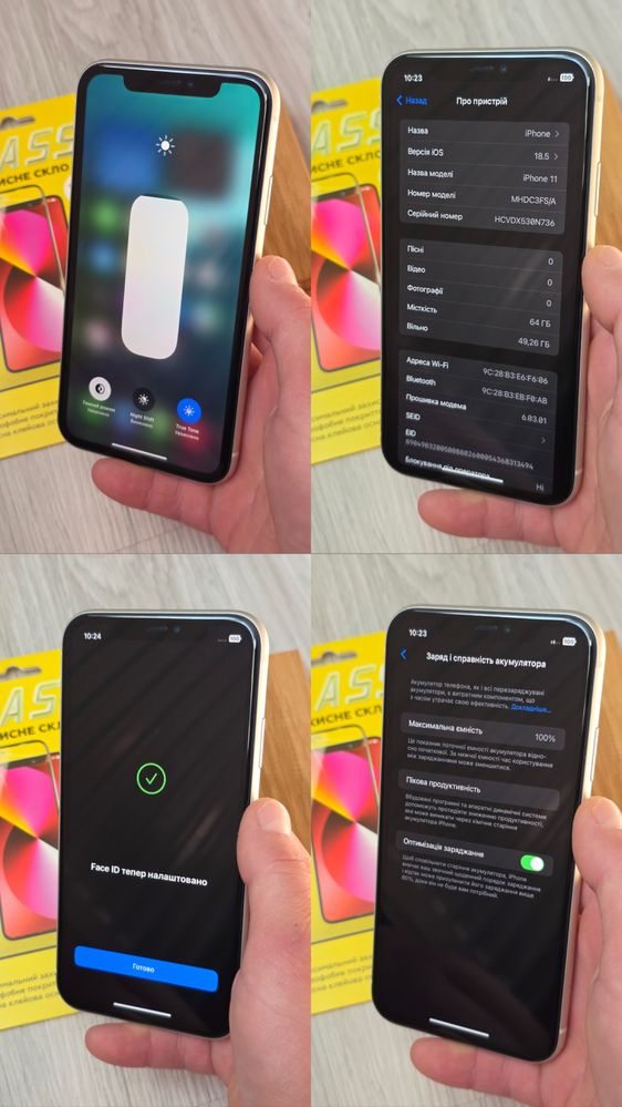 Iphone 11 64Gb, 100% акб, як новий