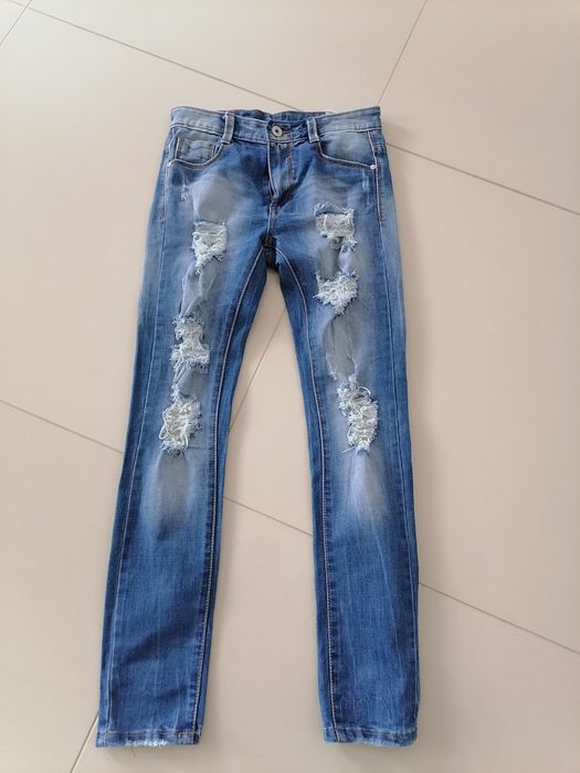 Spodnie jeansowe 152-158