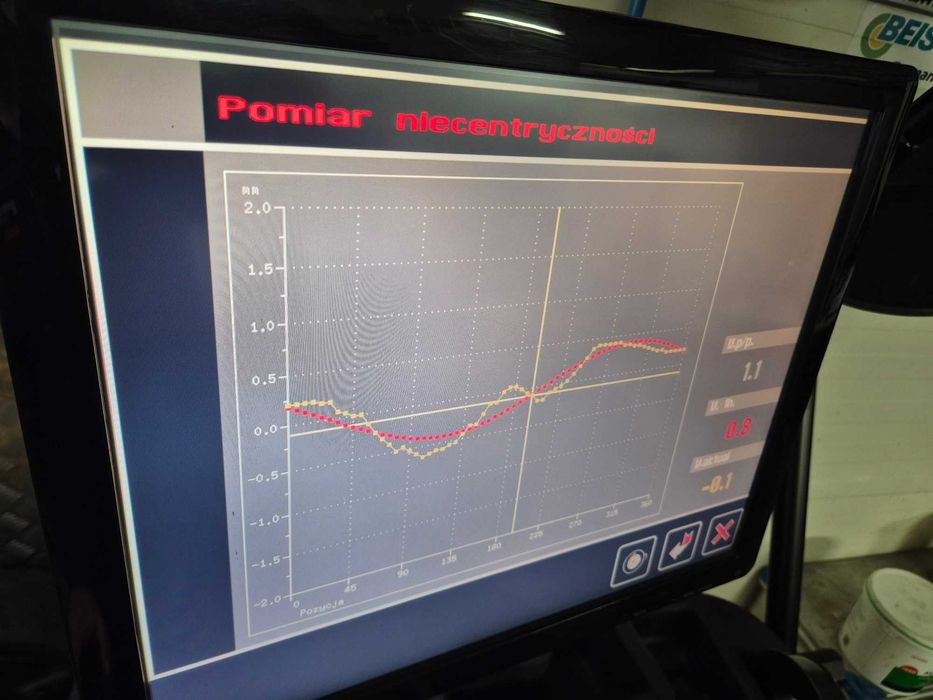 Wyważarka Beissbarth G.50P PRO (diagnostyka koła, pneumatyka) używana