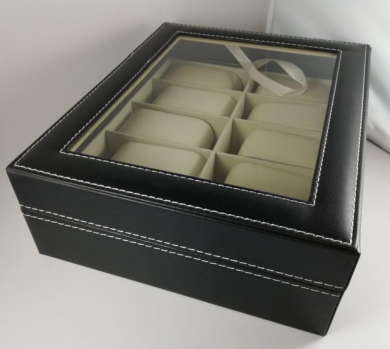 Nowy Organizer etui pudełko na zegarki do zegarków 10 szt szkatułka