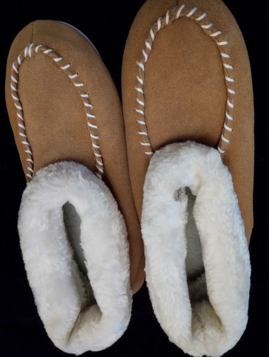 Kapcie bambosze. Bambosze ocieplane kapcie Długość wkładki 30 cm