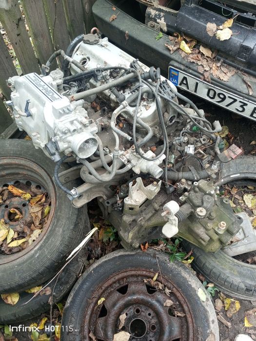 Двигун honda accord 4 з коробкою