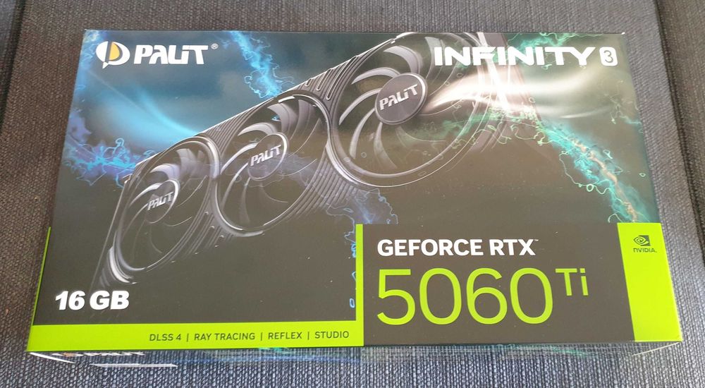 Placa Gráfica Palit - GeForce RTX 5060 Ti - 16gb