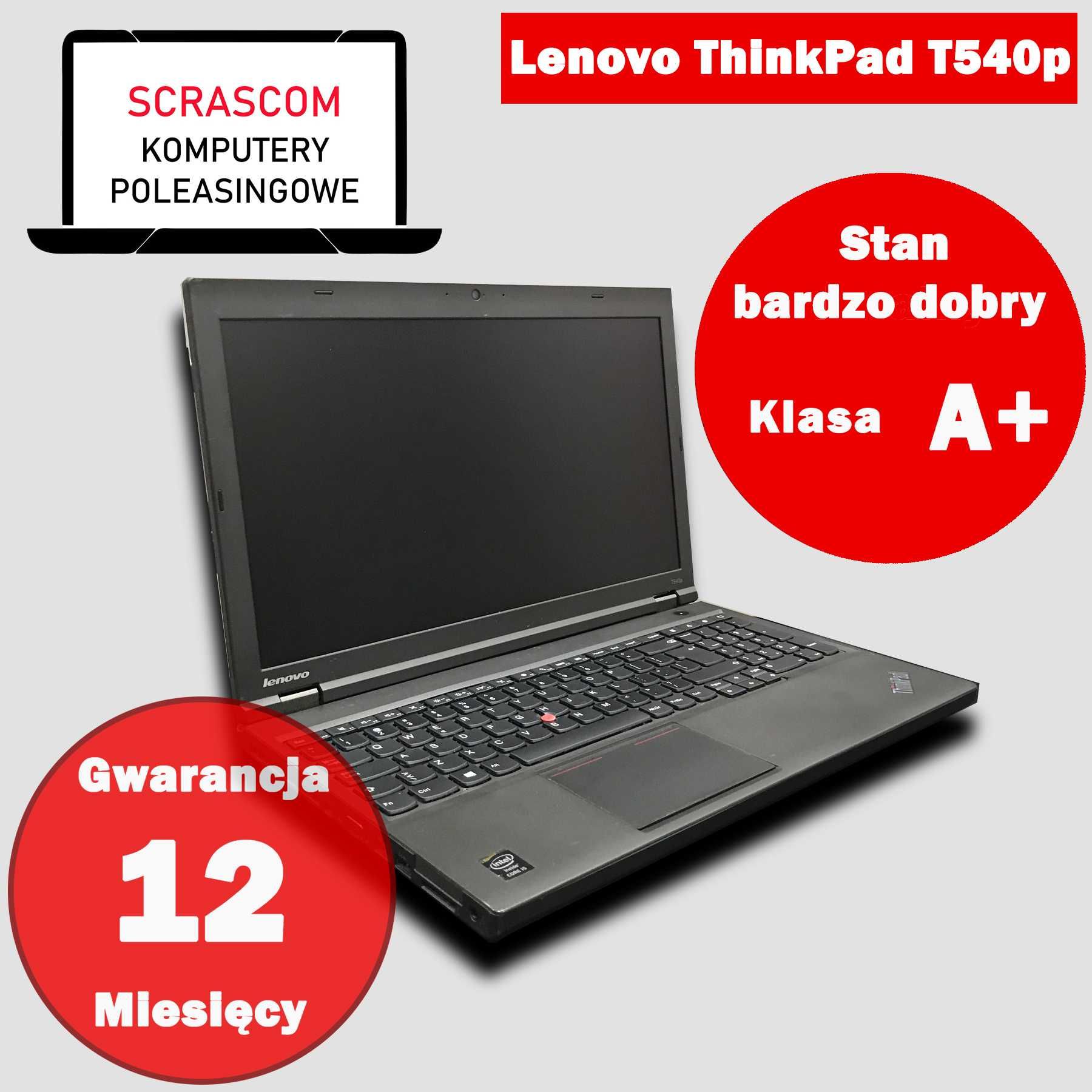 Laptop Lenovo ThinkPad T540p i5 8GB 240GB SSD Windows 10 GWAR 12msc