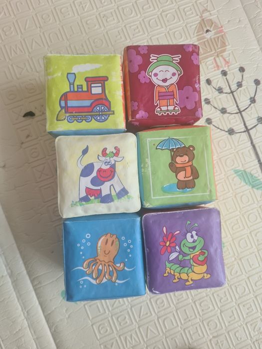 Canpol kostki klocki miękkie 6 szt.