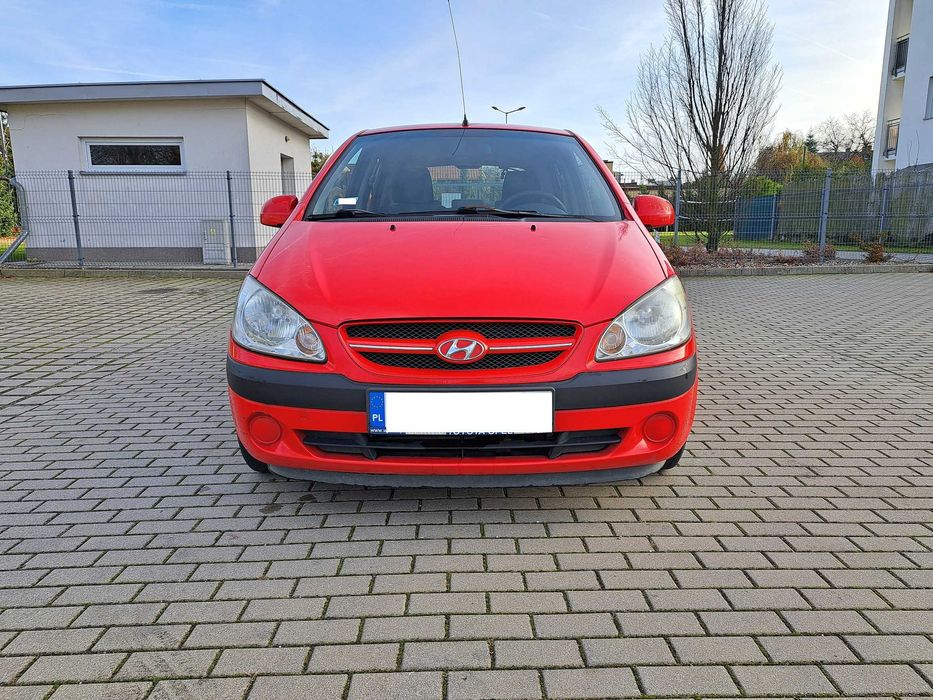 Hyundai Getz, polski salon, 2008 rok, silnik 1.4 benzyna.