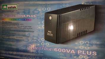 ИБП PowerMust Mustek 600 plus + аккумулятор
