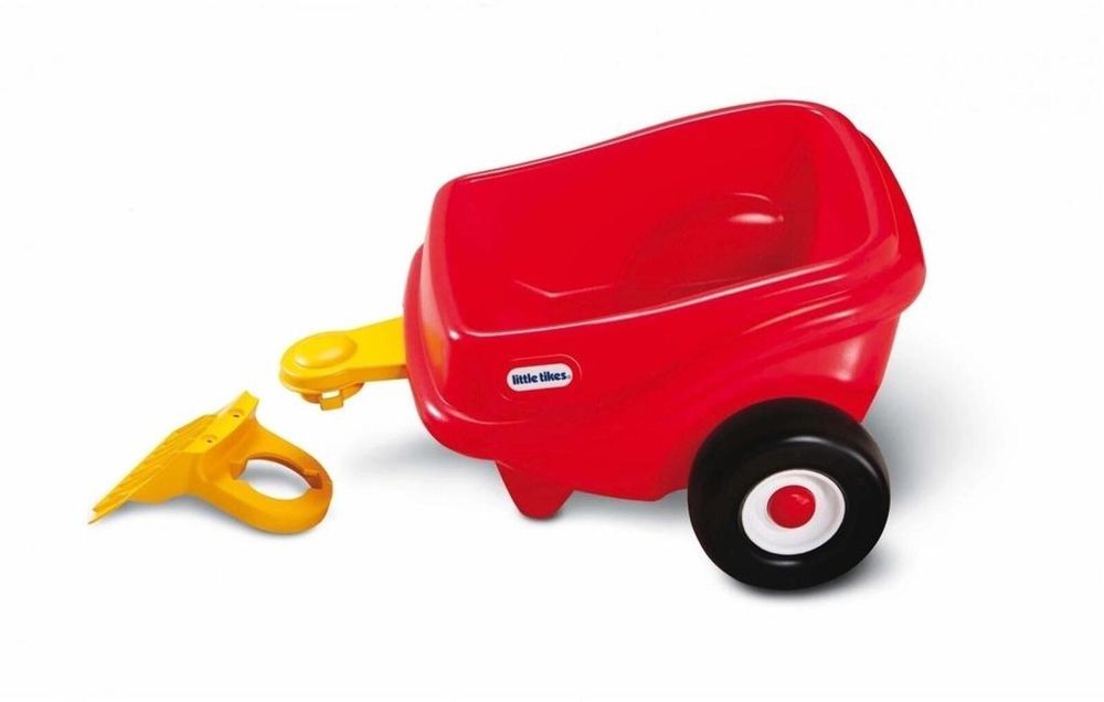 Cozy Coupe - Przyczepka czerwona pudełko,410x390x230 mm