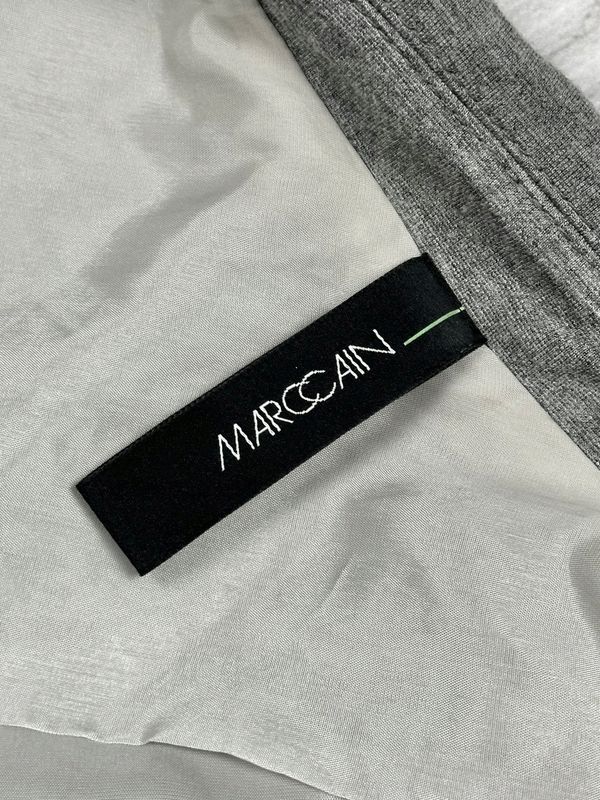 Marc Cain Wiskozowa Marynarka Żakiet Damska Szara r. N3 / M