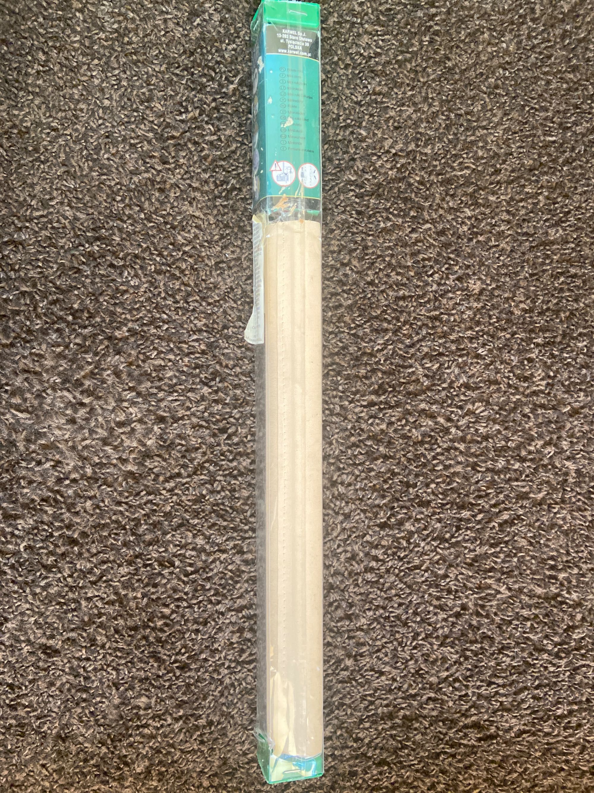 Roleta mini nowa 38 x 150 cm kremowa