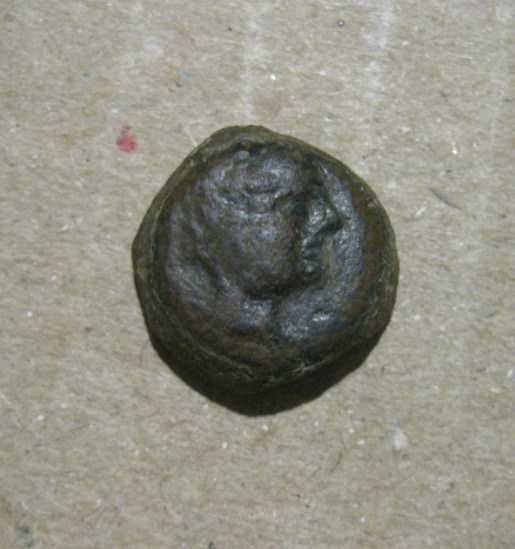 Ольвія , випуск 190-180 рр.до н.е. Лук і колчан. BZE, товста.