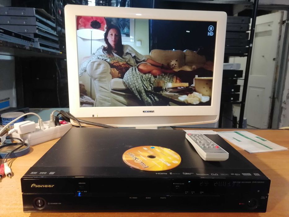 Nagrywarka Pioneer DVR-560HX-K HDD160GB HDMI pilot polskie menu
