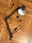 Lampa IKEA Tertial ciemnoszary biurkowa ścienna
