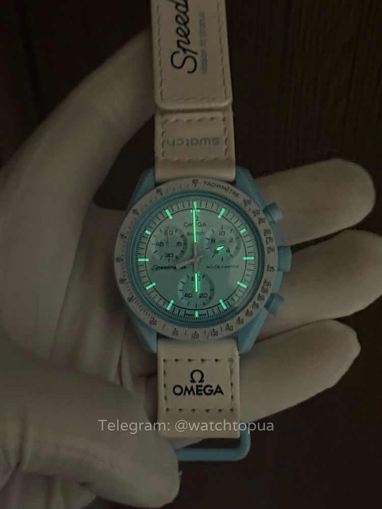 Годинник Omega x Swatch Speedmaster MoonSwatch – Mission to Uranus