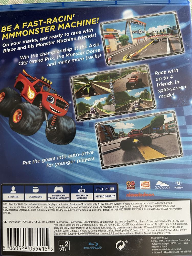 Gra Ps4 Blaze polska wersja