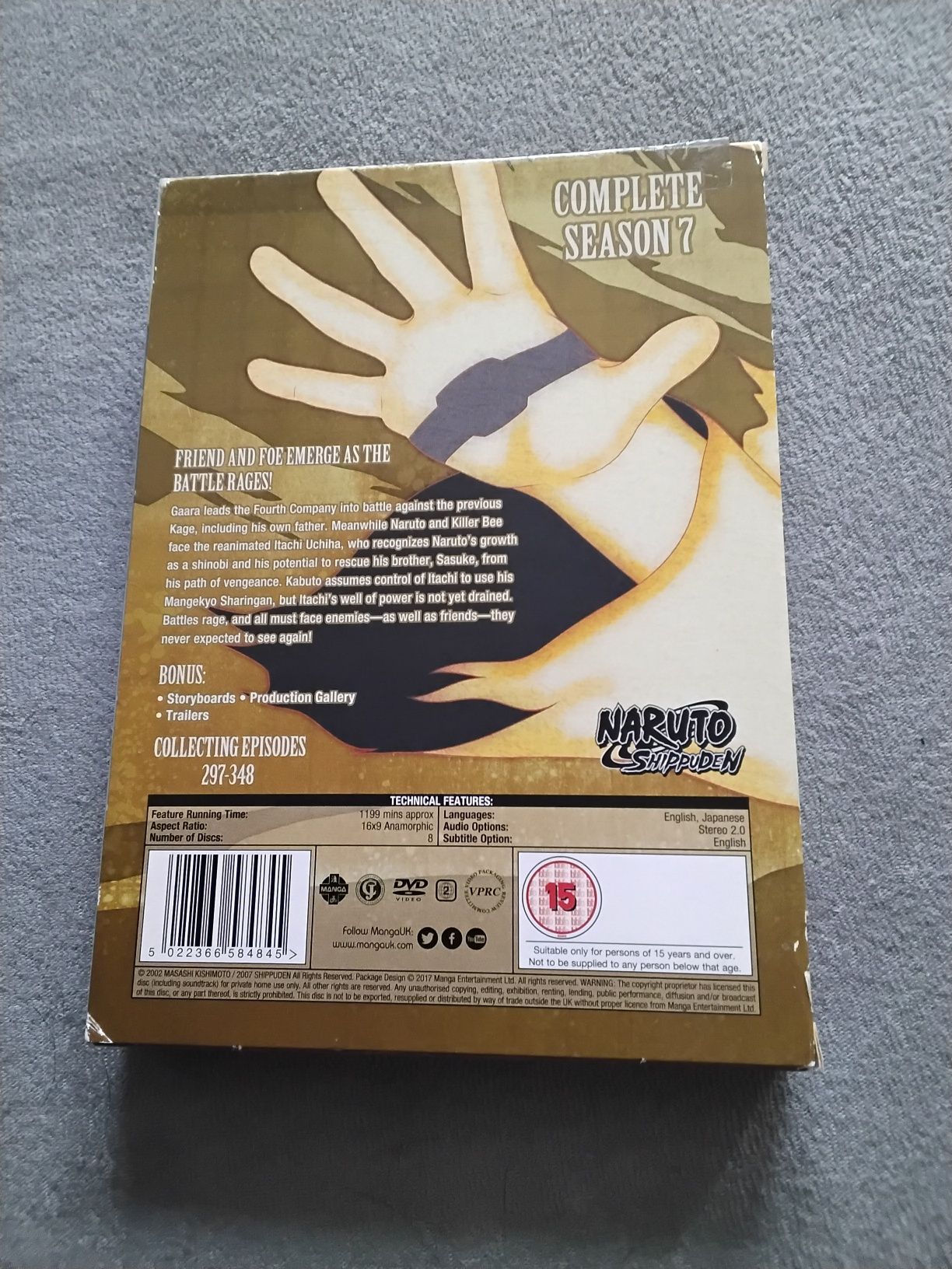 Naruto shippuden complete season 7