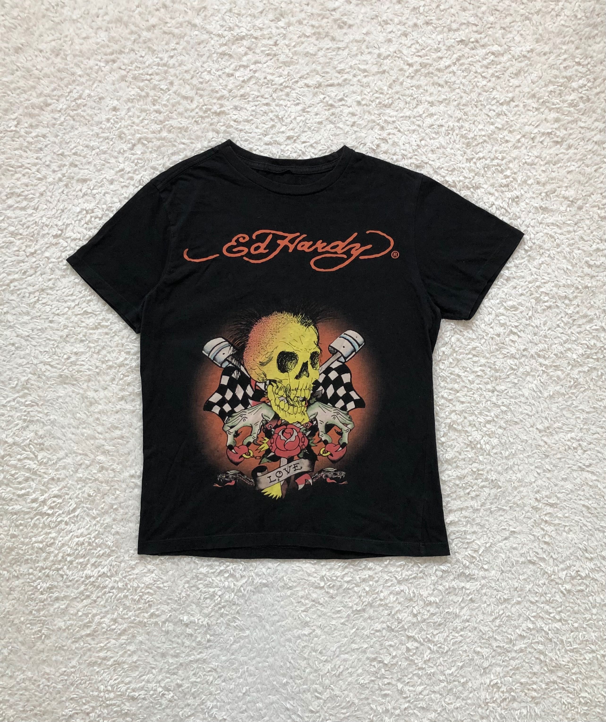 Koszulka Ed Hardy Skull Vintage Black