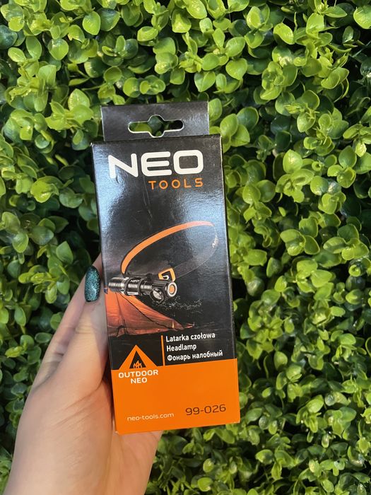 Neo Tools фонарик на лобний
