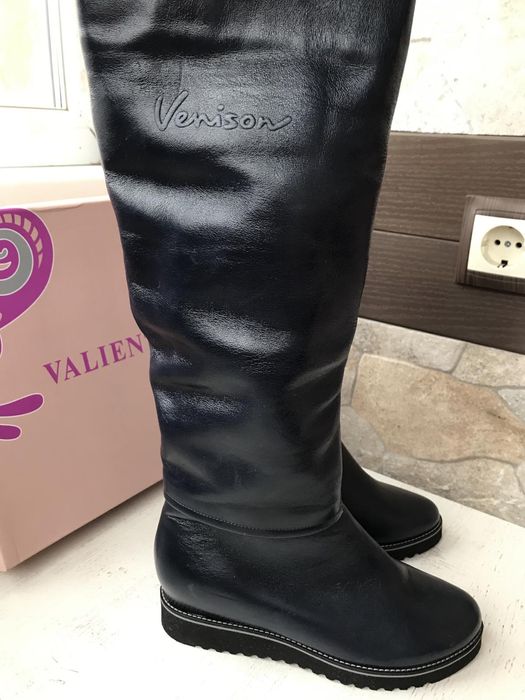 Нові сапожки осінні,6 моделей натуральна шкіра 37розмір