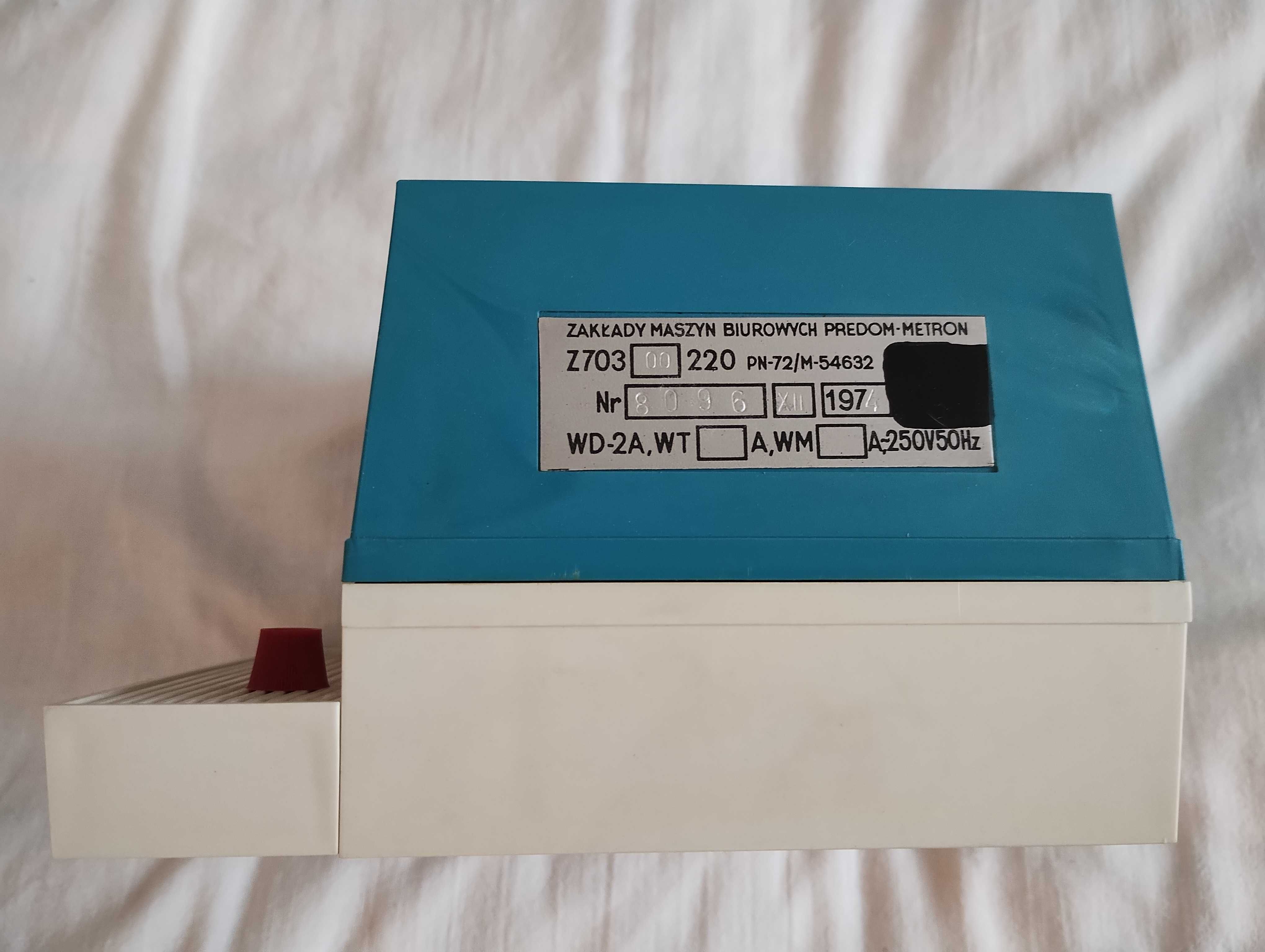 Zegar sterujący typu Z-703 Predom Metron PRL