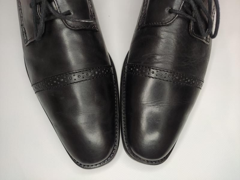 Tcm tchibo мужские кожаные туфли броги дерби, стелька 30,5 см