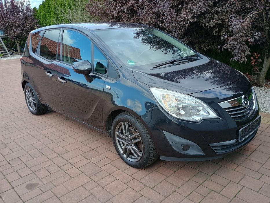 Opel Meriva B 2012r 1,4 120KM 120.000km ŁADNA z Niemiec CZARNY METALIK