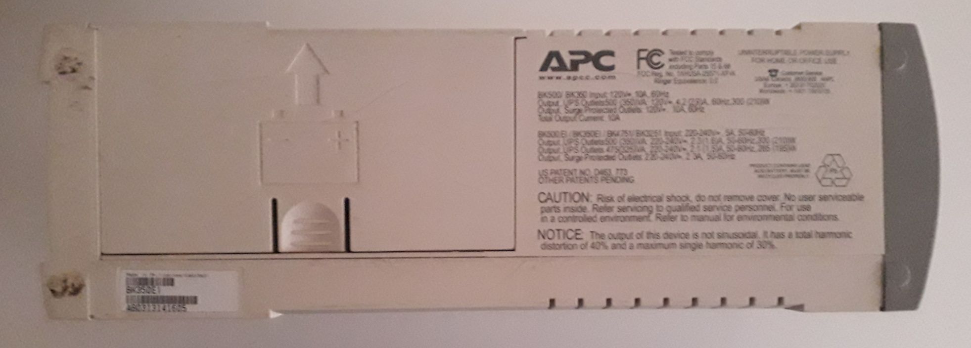 Безперебійник APC Back-UPS CS 350 (BK350EI)
