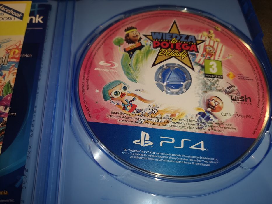 Wiedza to potęga DEKADY PS4 gra po polsku (Sklep Ursus)