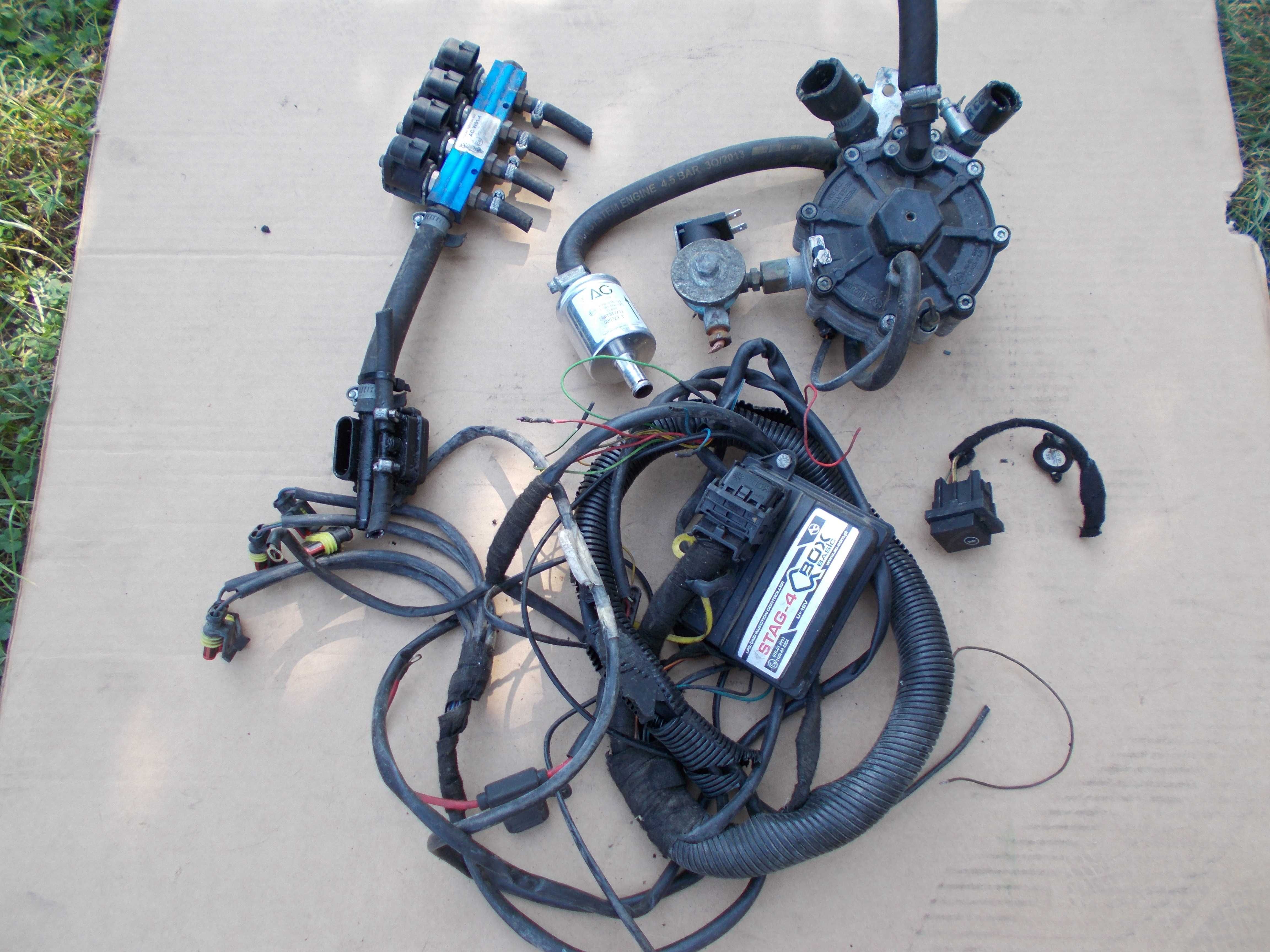 instalacja gazowa sekwencja STAG 4 QBOX basic R01 ac w01-4