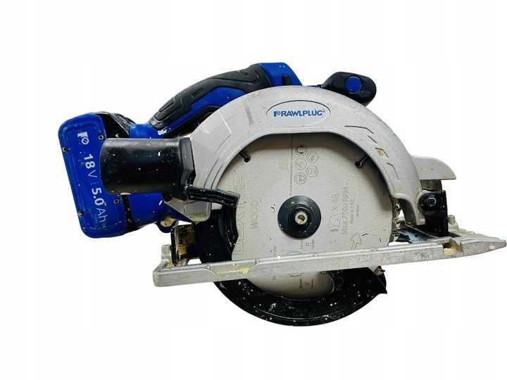 18 V RawlPlug Pilarka tarczowa 165 mm | AKU + ŁAD |