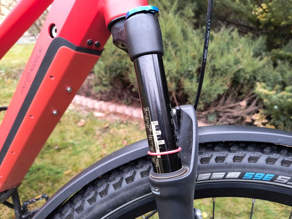 Rower elektryczny HNF Nicolai XD3 All terrain Rohloff silnik Bosch Cx