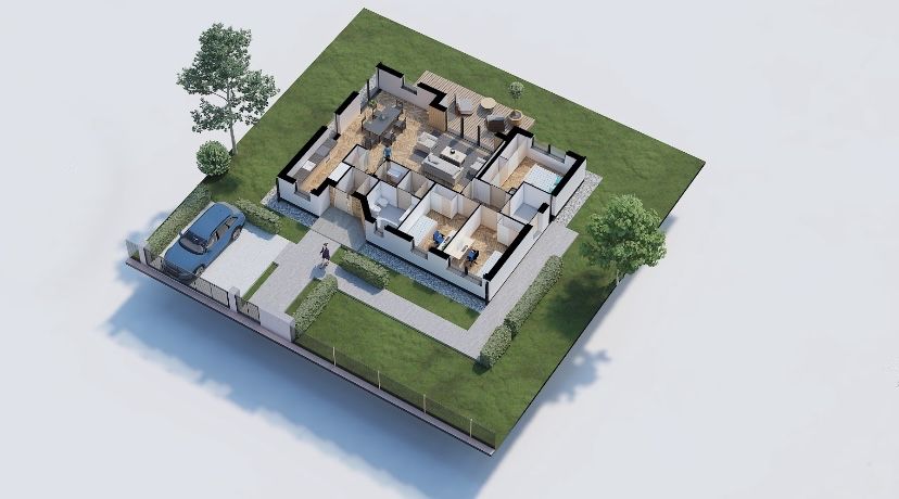 Dom w cenie mieszkania! 93m2 w Gronówku(G-Złoczew)- piękna lokalizacja