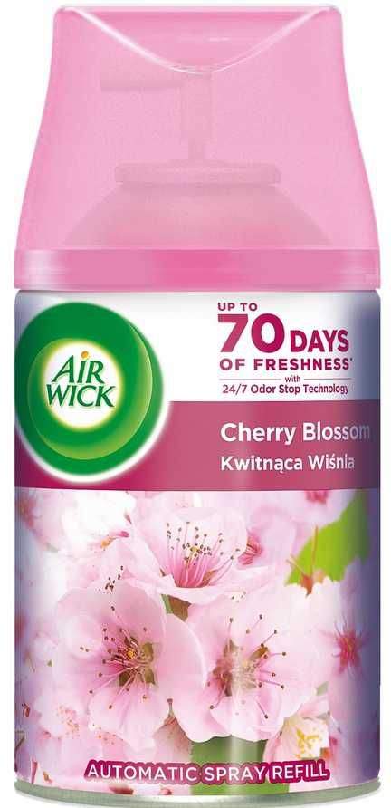 Wkład odświeżacz powietrza Air Wick kwitnąca wiśnia 250 ml