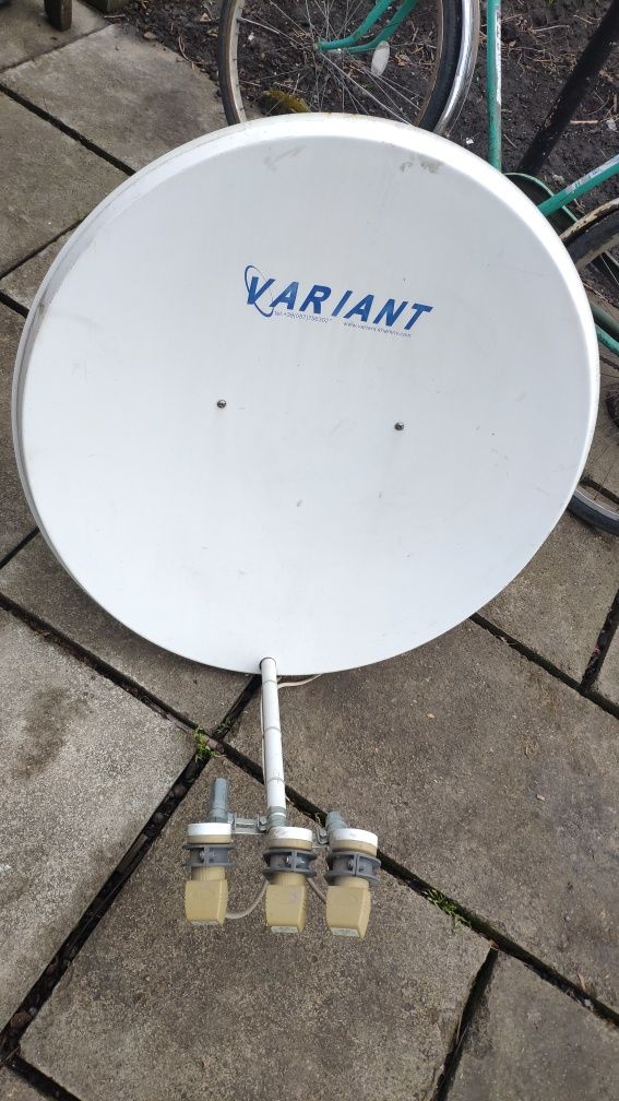 Спутниковая антенна с приставкой