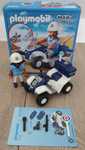 Playmobil City Action 3655 Policyjny quad z napędem wstecznym