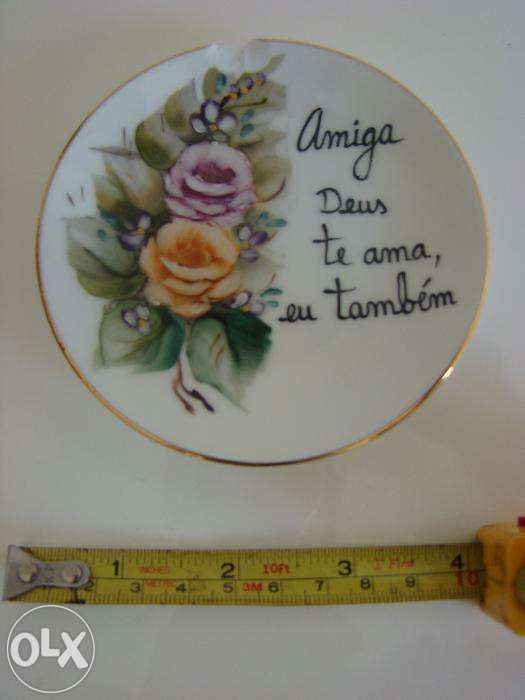 Prato Decorativo Pintado à Mão FQ