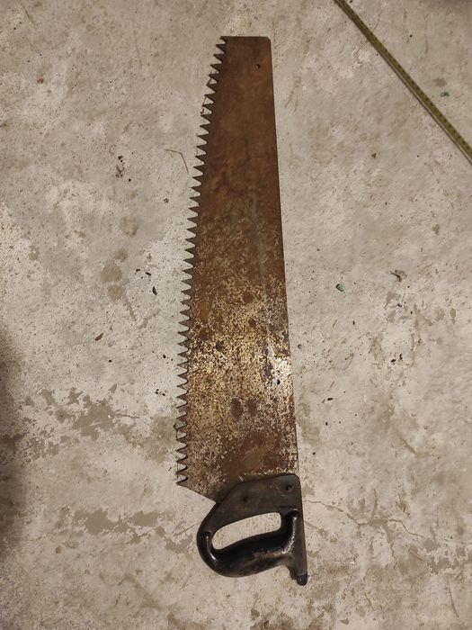 Piła do drewna stara stal