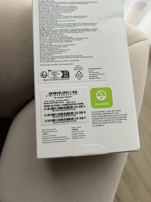 Nowe oryginalne etui Clear Gadget Case do Samsung Galaxy S24+ Plus